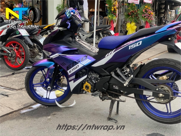 TEM TRÙM EXCITER 150 MÀU TITAN CỰC CHẤT