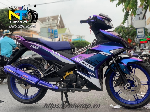 TEM TRÙM EXCITER 150 MÀU TITAN CỰC CHẤT