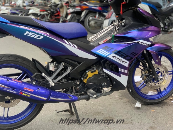 TEM TRÙM EXCITER 150 MÀU TITAN CỰC CHẤT
